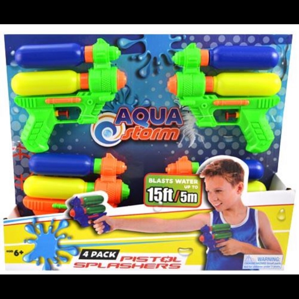 4pack water gun